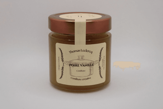 Confiture Poire Vanille